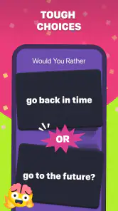 Would You Rather Question Game screenshot