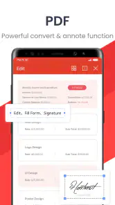 WPS Office-PDF, Word, Sheet screenshot