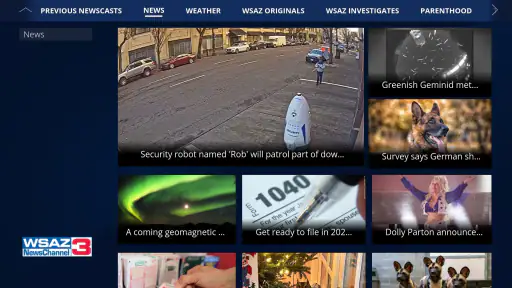WSAZ News screenshot