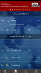WSMV 4 FIRST ALERT Weather screenshot