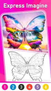 X Art Color - Color by number screenshot