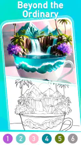 X Art Color - Color by number screenshot