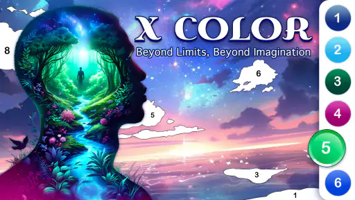 X Art Color - Color by number screenshot