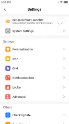 X Launcher Pro screenshot