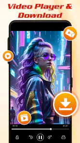 Xtra Downloader - Video Player screenshot
