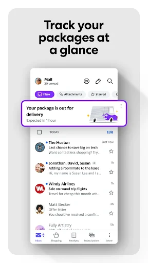 Yahoo Mail screenshot