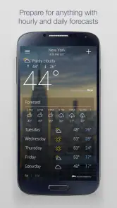 Yahoo Weather: Forecast & Maps screenshot