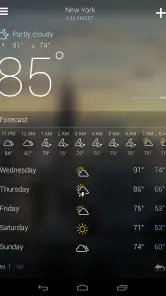 Yahoo Weather: Forecast & Maps screenshot