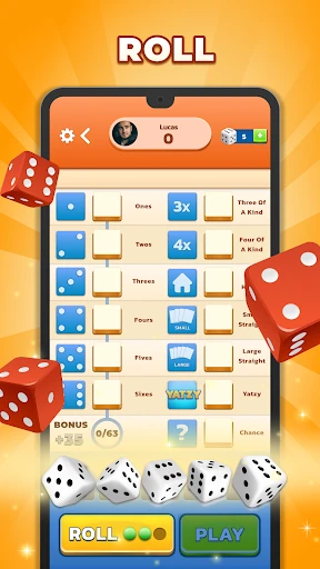Yatzy - Fun Classic Dice Game screenshot