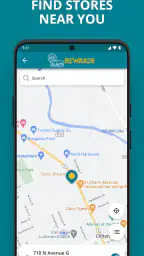 Yesway & Allsup’s Rewards screenshot