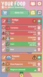 Your Food - No Waste Inventory screenshot