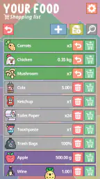 Your Food - No Waste Inventory screenshot