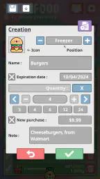 Your Food - No Waste Inventory screenshot