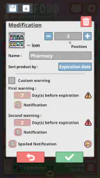 Your Food - No Waste Inventory screenshot