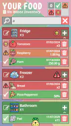 Your Food - No Waste Inventory screenshot