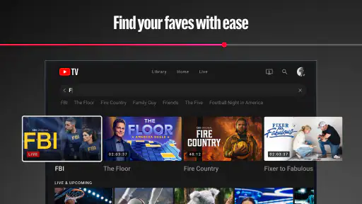 YouTube TV: Live TV & more screenshot