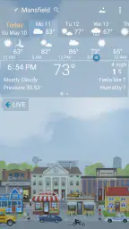 YoWindow Weather and wallpaper screenshot