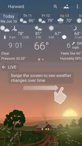 YoWindow Weather and wallpaper screenshot