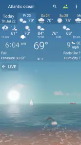 YoWindow Weather and wallpaper screenshot