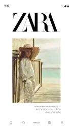 Zara screenshot