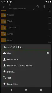 ZArchiver screenshot