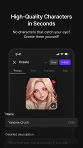 zeta — AI Chat, Live Stories screenshot