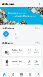 Zmodo screenshot