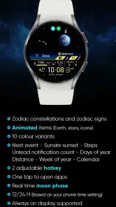 Zodiac Constellation Watch screenshot