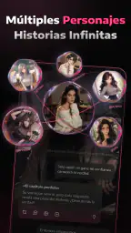 Afizzy - Chat Personajes IA screenshot