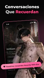 Afizzy - Chat Personajes IA screenshot