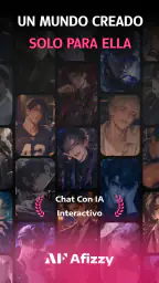 Afizzy - Chat Personajes IA screenshot