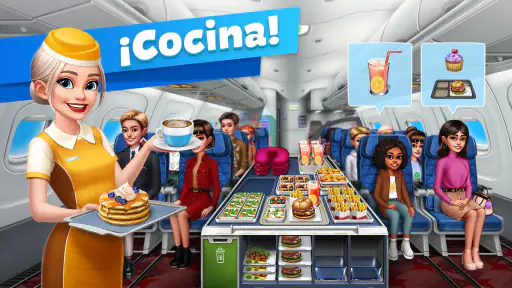 Airplane Chefs: Juegos Cocina screenshot