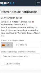 Amazon A to Z screenshot