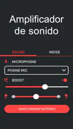 Amplificador de micrófono screenshot
