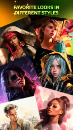 Anime Filter IA Fotos Editor screenshot