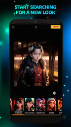Anime Filter IA Fotos Editor screenshot