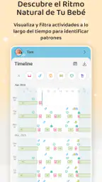 Baby Daybook Lactancia materna screenshot