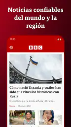 BBC World Service screenshot