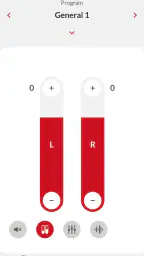 Bernafon App screenshot