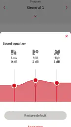 Bernafon App screenshot