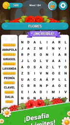 Blossom Word Search screenshot