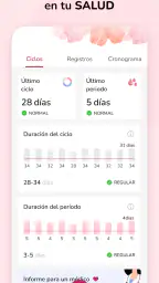 Calendario Menstrual screenshot