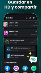 Cambiador de voz – VChanger screenshot