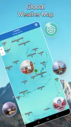 Clima local: widget de alerta screenshot