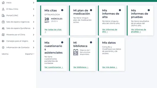 Clínic Barcelona screenshot