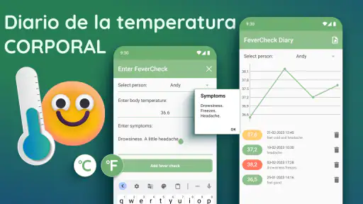 Control de la fiebre screenshot