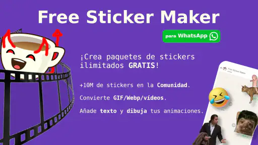 Crear stickers animados (FSM) screenshot