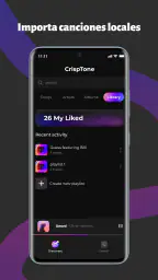 CrispTone: Música offline screenshot