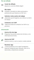 CSIF Andalucía screenshot