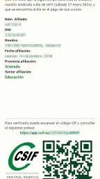 CSIF Andalucía screenshot